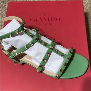 VALENTINO GARAVANI Rockstud Gladiator Sandal